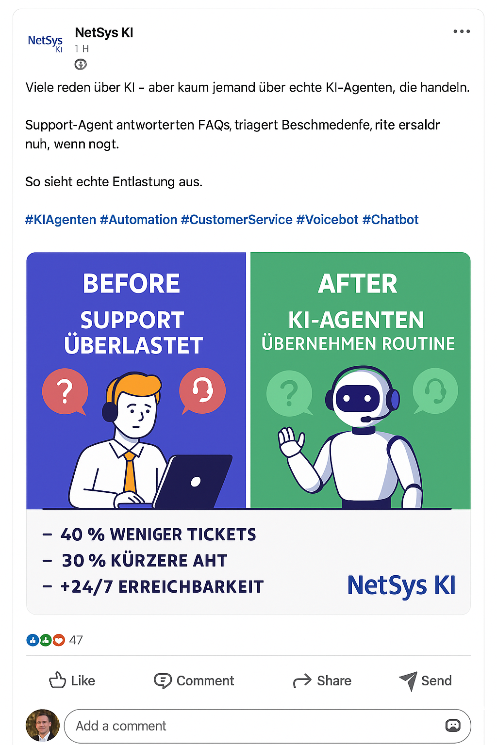 KI Support-Agent für Helpdesk & Kundenservice